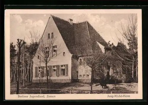 AK Zossen, Jung-Mädel-Heim, Berliner Jugendland