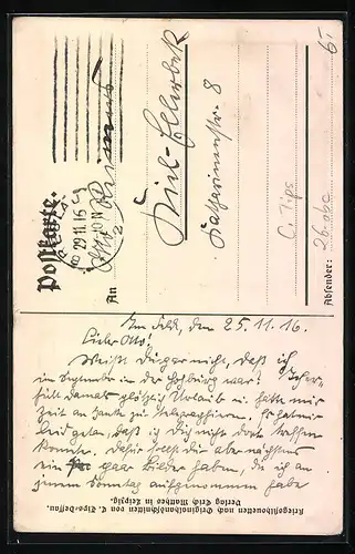 Künstler-AK sign. C. Tips: Kriegssilhouetten mit Artillerie