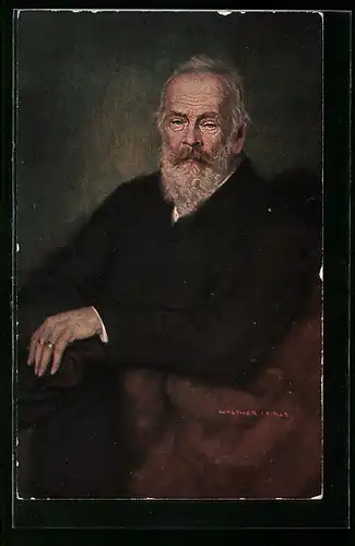 AK S. K. Hoheit des Prinzregenten Luitpold von Bayern, 90. Geburtstag 1821-1911