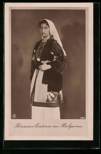 AK Prinzessin Eudoxia von Bulgarien