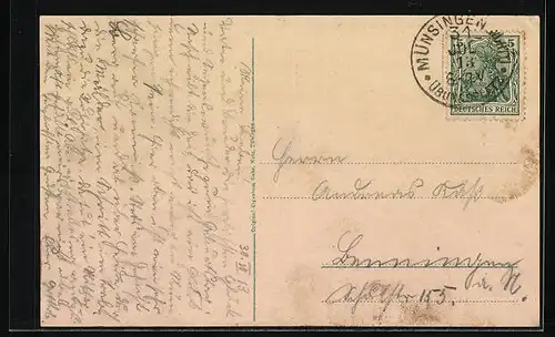 AK Münsingen, Truppenübungsplatz, Barackenlager