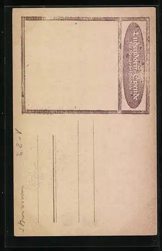 AK Portrait Generalfeldmarschall Paul von Hindenburg in Uniform mit Ordenspange & Eisernes Kreuz