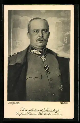 AK Erich Ludendorff in Uniform