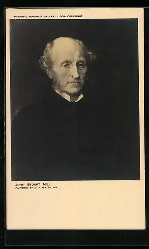AK Portrait von John Stuart Mill