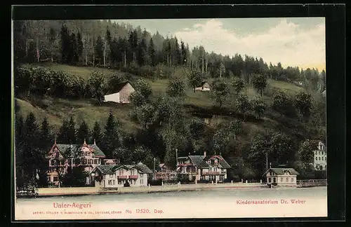 AK Unter-Aegeri, Kindersanatorium Dr. Weber