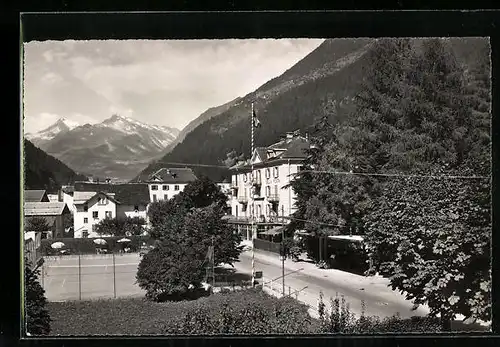 AK Piotta, Hotel de la Poste mit Tennisplatz