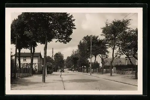 AK Pansdorf, Strassenpartie im Luftkurort