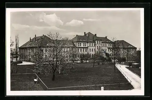 AK Kamenz /Sa., Blick auf die Kaserne