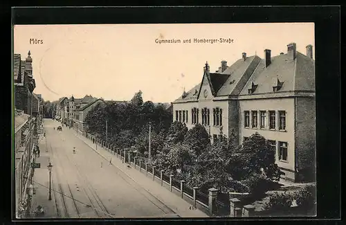 AK Mörs, Gymnasium u. Homberger-Strasse