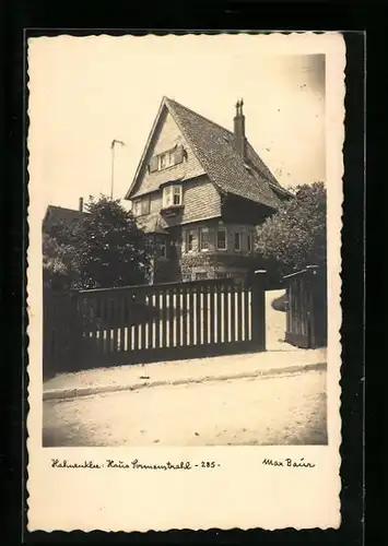AK Hahnenklee, Blick auf Haus Sonnenstrahl