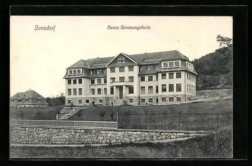 AK Jonsdorf, Teilansicht mit Neuem Genesungsheim
