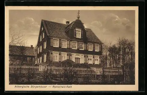 AK Remscheid-Rath, Altbergisches Bürgerhaus
