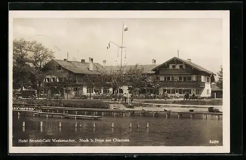 AK Stock am Chiemsee, Hotel Strand-Cafe Westernacher