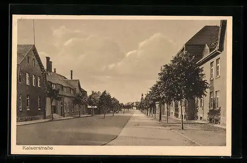 AK Truppenlager Ohrdruf /Th., Partie in der Kaiserstrasse