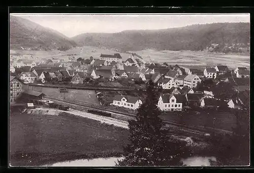 AK Immendingen, Blick vom Donauufer