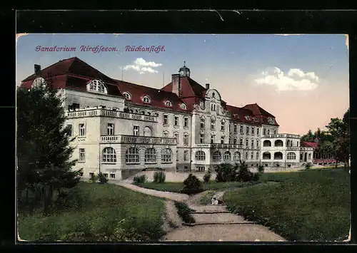 AK Kirchseeon, Sanatorium, Rückansicht