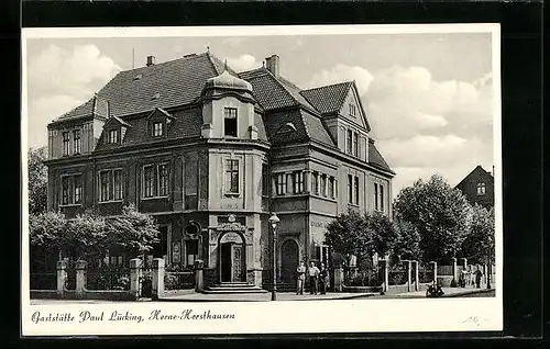 AK Herne-Horsthausen, Gaststätte Paul Lücking in der Scharnhorststrasse 31