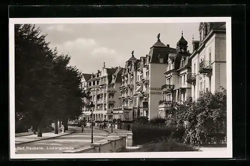 AK Bad Nauheim, Partie in der Ludwigstrasse