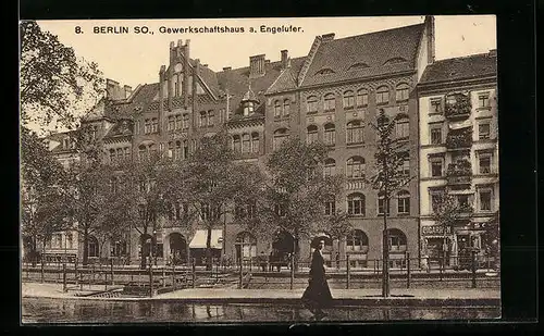 AK Berlin, Gewerkschaftshaus am Engelufer