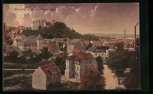 AK Nossen, Ortsansicht vom Seminar aus gesehen