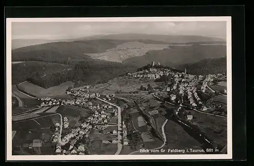 AK Feldberg / Taunus, Blick vom Gr. Feldberg