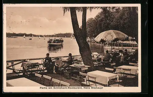 AK Berlin-Grunewald, Schildhorn-Restaurant