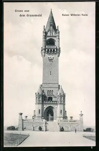 AK Berlin-Grunewald, Kaiser Wilhelm-Turm