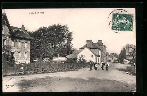 AK Luneray, Un coin de la Ville