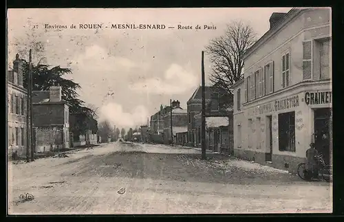 AK Mesnil-Esnard, Route de Paris