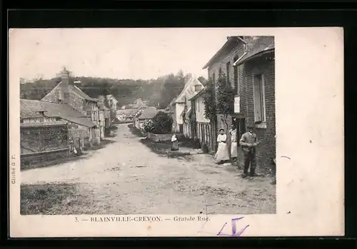 AK Blainville-Crevon, Grande Rue