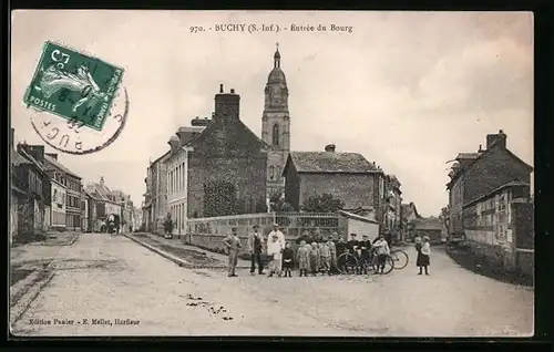 AK Buchy, Entrée du Bourg