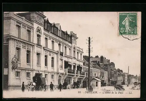 AK Duclair, L`Hotel de la Poste