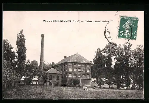 AK Villers-Ecalles, Usine Damilaville