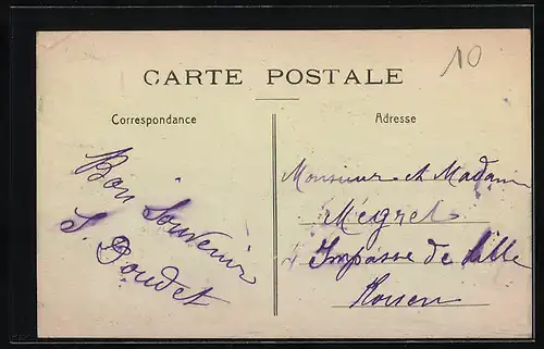 AK Duclair, La Poste et l`Hotel de la Poste