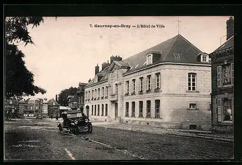 AK Gournay-en-Bray, L`Hotel de Ville