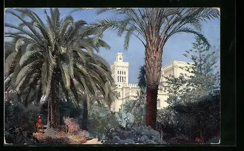 Künstler-AK Photochromie Nr. 2628: San Remo, Riviera di Ponente