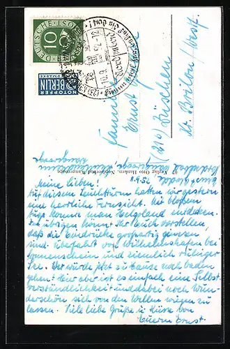 AK Wangerooge, Blick zum Leuchtturm