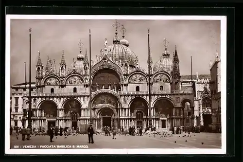 AK Venezia, Facciata Basilica San Marco