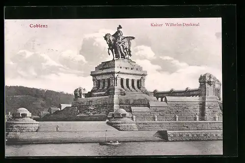 AK Koblenz, Kaiser Wilhelm-Denkmal