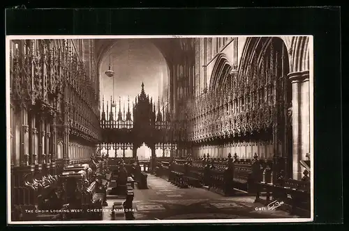 AK Chester, Cathedral, The Choir looking West