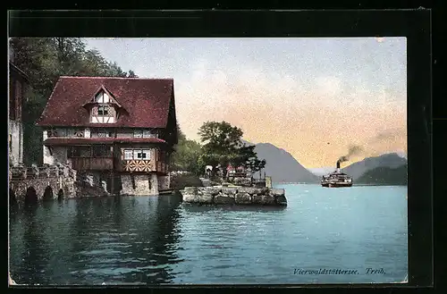 AK Gasthaus zur Treib am Vierwaldstättersee