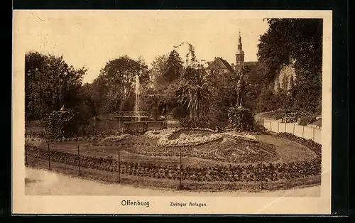 AK Offenburg, Zwinger Anlagen