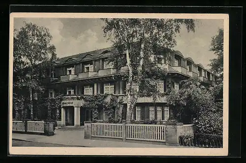 AK Dresden-Weisser Hirsch, Dr. Lahmanns Sanatorium