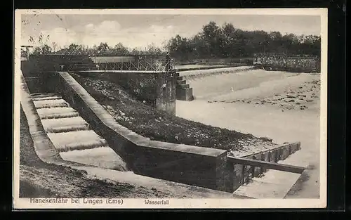 AK Hanekenfähr (Ems), Wasserfall