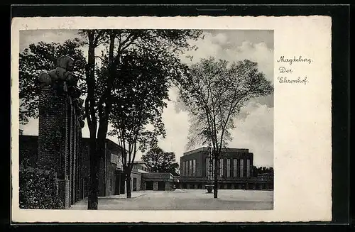 AK Magdeburg, Partie am Ehrenhof