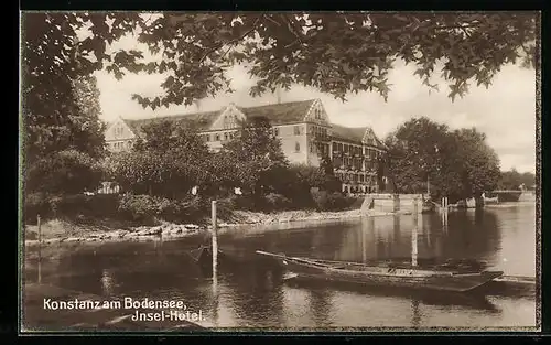 AK Konstanz / Bodensee, Insel-Hotel