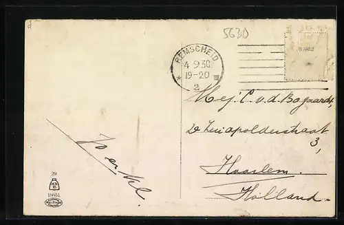 AK Remscheid, Panoramaansicht