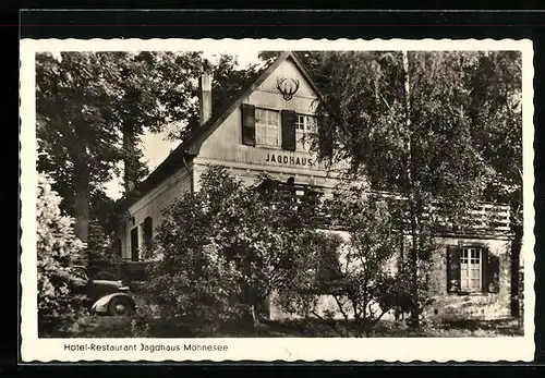 AK Körbecke über Soest, Hotel-Restaurant Jagdhaus Möhnesee