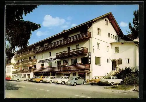 AK Bayer. Eisenstein, Hotel Waldspitze Cafe