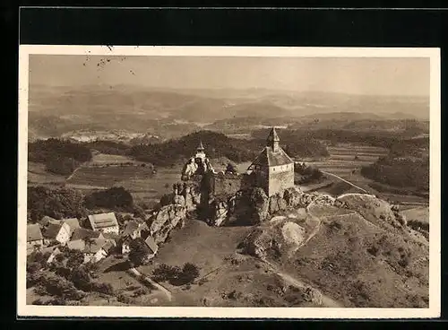 AK WHW Winterhilfswerk, Hersbruck, Burg Hohenstein, Ganzsache